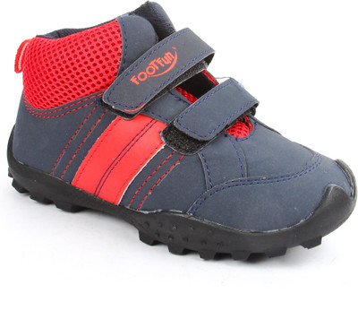 Liberty Boys & Girls Velcro Sneakers(Blue, N.blue