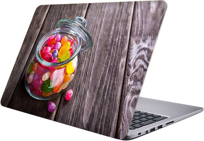 

PRINTCLUB candy Laptop Sticker 15.6 inch-Premium Quality, UV Printed, Laminated, Bubble Free, Scratchproof Laptop Skin-121 Vinyl Laptop Decal 15.6