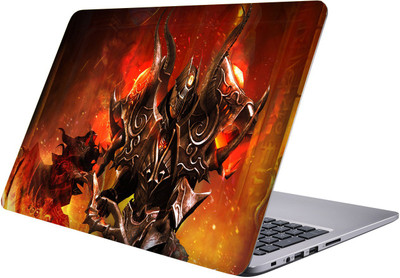 

PRINTCLUB fighter Laptop Sticker 15.6 inch-Premium Quality, UV Printed, Laminated, Bubble Free, Scratchproof Laptop Skin-77 Vinyl Laptop Decal 15.6