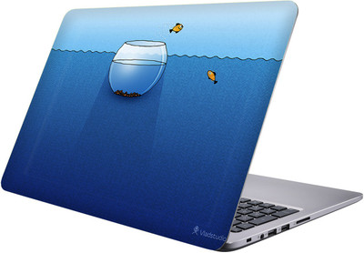 

PRINTCLUB Laptop Sticker 15.6 inch-Premium Quality, UV Printed, Laminated, Bubble Free, Scratchproof Laptop Skin-549 Vinyl Laptop Decal 15.6