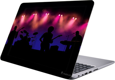 

PRINTCLUB dj Laptop Sticker 15.6 inch-Premium Quality, UV Printed, Laminated, Bubble Free, Scratchproof Laptop Skin-648 Vinyl Laptop Decal 15.6
