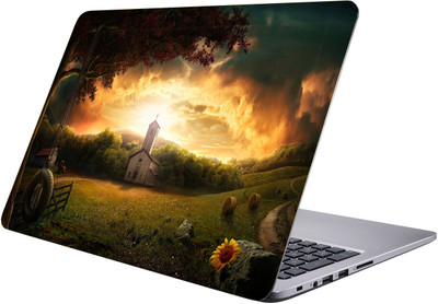 

PRINTCLUB House Laptop Sticker 15.6 inch-Premium Quality, UV Printed, Laminated, Bubble Free, Scratchproof Laptop Skin-6 Vinyl Laptop Decal 15.6