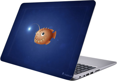 

PRINTCLUB electric fish Laptop Sticker 15.6 inch-Premium Quality, UV Printed, Laminated, Bubble Free, Scratchproof Laptop Skin-613 Vinyl Laptop Decal 15.6