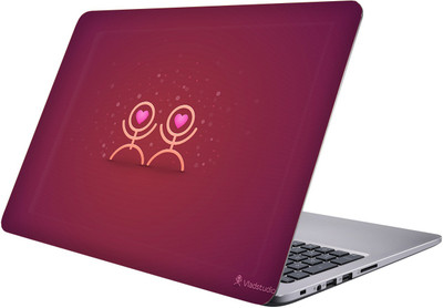 

PRINTCLUB love icon Laptop Sticker 15.6 inch-Premium Quality, UV Printed, Laminated, Bubble Free, Scratchproof Laptop Skin-616 Vinyl Laptop Decal 15.6
