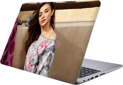 

PRINTCLUB girl Laptop Sticker 15.6 inch-Premium Quality, UV Printed, Laminated, Bubble Free, Scratchproof Laptop Skin-60 Vinyl Laptop Decal 15.6