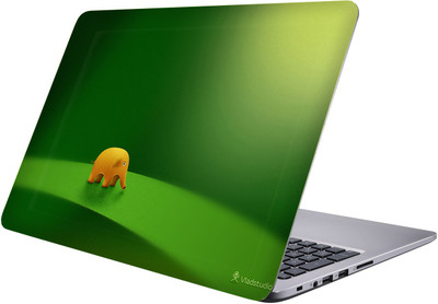 

PRINTCLUB small elephant Laptop Sticker 15.6 inch-Premium Quality, UV Printed, Laminated, Bubble Free, Scratchproof Laptop Skin-620 Vinyl Laptop Decal 15.6
