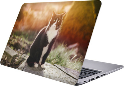 

PRINTCLUB black and white Laptop Sticker 15.6 inch-Premium Quality, UV Printed, Laminated, Bubble Free, Scratchproof Laptop Skin-130 Vinyl Laptop Decal 15.6