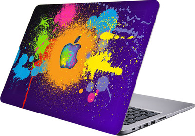 

PRINTCLUB apple Laptop Sticker 15.6 inch-Premium Quality, UV Printed, Laminated, Bubble Free, Scratchproof Laptop Skin-255 Vinyl Laptop Decal 15.6