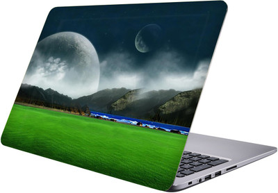 

PRINTCLUB moon Laptop Sticker 15.6 inch-Premium Quality, UV Printed, Laminated, Bubble Free, Scratchproof Laptop Skin-261 Vinyl Laptop Decal 15.6