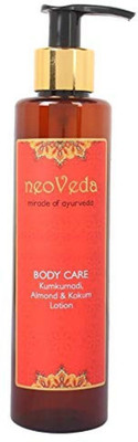 

NeoVeda Body Care Almond Kumkumadi & Kokum Lotion(200 ml)