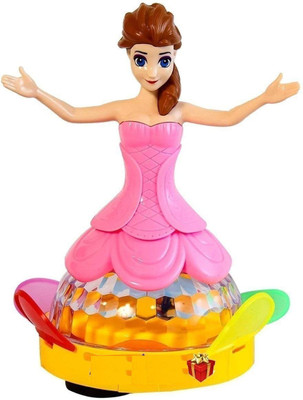 

fashion hub brand Princess Doll With Music And 4D Lights For Kids - Random Color(Multicolor)