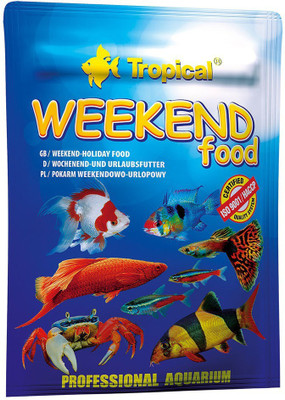 

tropical Weekend food 20 g Dry Fish Food