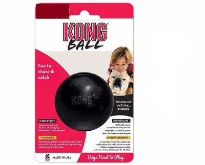 

Kong Extreme Natural Rubber Ball Dog Toy (Small) Rubber Ball For Dog