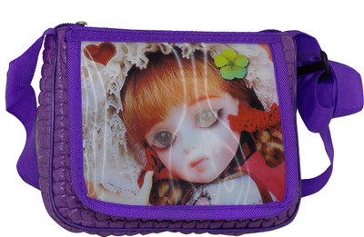 

RAAYA Girls Sports, Evening/Party, Casual Blue Nylon, Polyester Sling Bag
