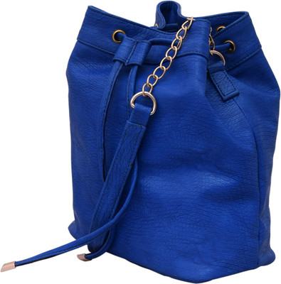 

Lychee Bags Women Casual Blue PU Sling Bag