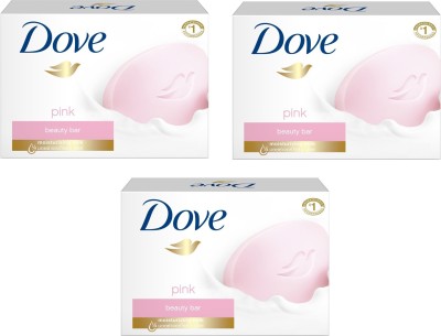 

Dove Pink Beauty Cream Bar ( Pack Of 3 )(135 g, Pack of 3)