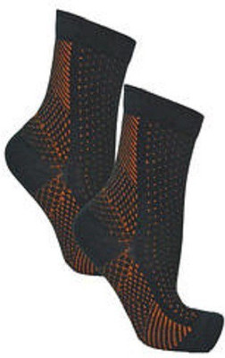 

AVMART Anti Fatigue Compression Foot Sleeve Ankle Support (1 Pair) Foot Support (, Multicolor