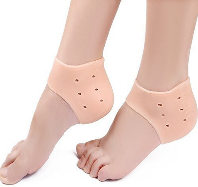 

Kanantraders Gel Heel Socks Pad Heel Pain Relief For Plantar Fasciitis Arch Heel Support Heel Support (, Beige