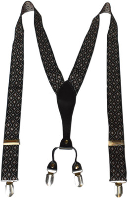 

Navaksha Y- Back Suspenders for Men(Brown)