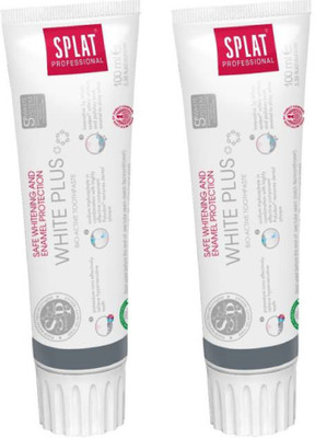 

SPLAT PS WHITE PLUS (PACK OF 2) Toothpaste(200 g, Pack of 2)