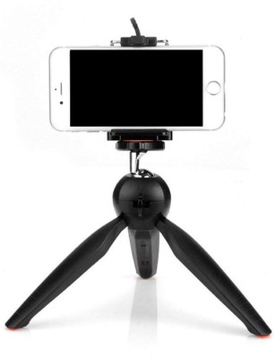 

capnicks YT-228 Mini Tripod(Black, Supports Up to 500)