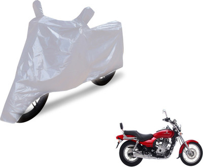 NIKS Two Wheeler Cover for Bajaj(Avenger 220 DTS-i, Silver)