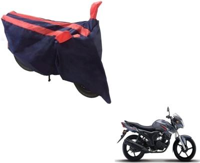 NIKS Two Wheeler Cover for Yamaha(SZ-S, Black, Orange)