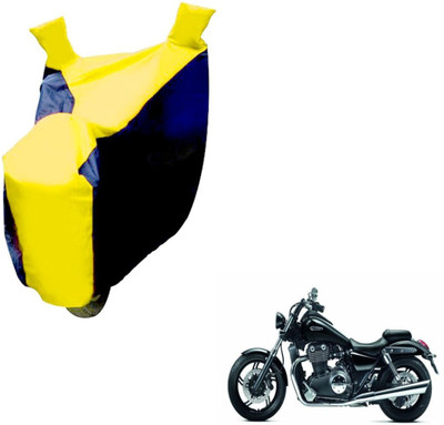 NIKS Two Wheeler Cover for Triumph(Black, Yellow)