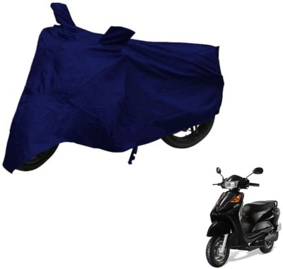 Auto Hub Two Wheeler Cover for Universal For Bike(Yo EXL, Blue)