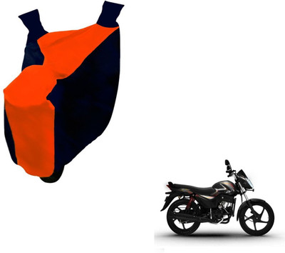 NIKS Two Wheeler Cover for Mahindra(Pantero, Black, Orange)