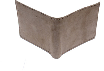 

BLES Men Brown Artificial Leather Wallet(5 Card Slots), Light brown