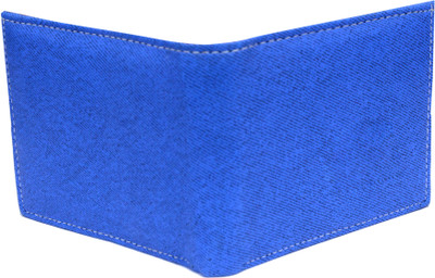 

BLES Men Blue Artificial Leather Wallet(3 Card Slots), Light blue