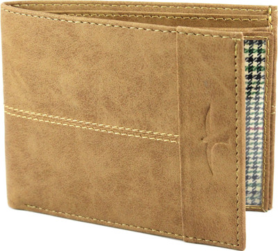 

BULLFINCH Men Formal, Casual Beige Genuine Leather Wallet(7 Card Slots)