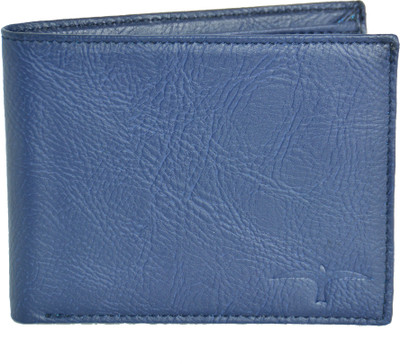 

BULLFINCH Men Formal, Casual Blue Artificial Leather Wallet(6 Card Slots)