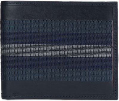 

Peter England Men Blue Genuine Leather Wallet(8 Card Slots), Navy