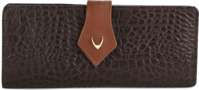 

Hidesign Women Brown Genuine Leather Wallet(13 Card Slots)