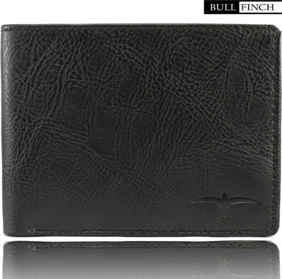

BULLFINCH Men Formal, Casual Black Artificial Leather Wallet(6 Card Slots)