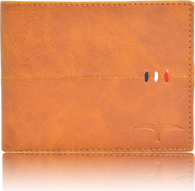 

BULLFINCH Men Formal, Casual Tan Genuine Leather Wallet(7 Card Slots)
