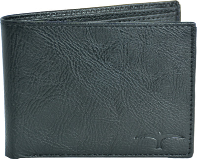 

BULLFINCH Men Formal, Casual Black Artificial Leather Wallet(6 Card Slots)
