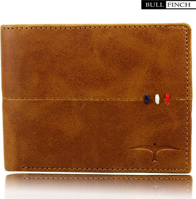 

BULLFINCH Men Formal, Casual Tan Genuine Leather Wallet(7 Card Slots)