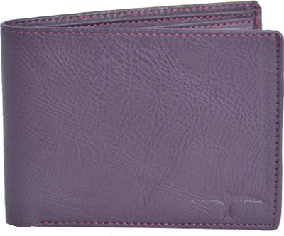 

BULLFINCH Men Formal, Casual Purple Artificial Leather Wallet(6 Card Slots)