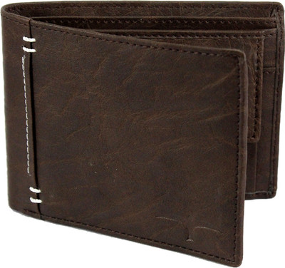 

BULLFINCH Men Formal, Casual Brown Genuine Leather Wallet(4 Card Slots)