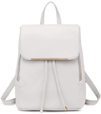 

TIP TOP FASHION C-27 10 Backpack(White), Cream