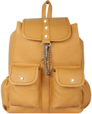 

AL NOONE STAR Backpack For Collage Girls Waterproof bags (Yellow) 25 L Backpack(Yellow)