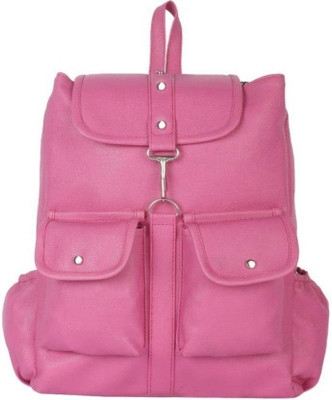 

AL NOONE STAR backpacks For Collage Girls Waterproof Bags (Pink) 25 L Backpack(Pink)