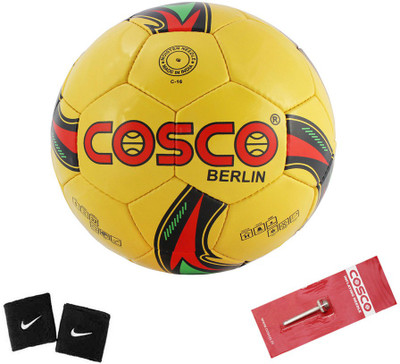 

Cosco Berlin (Color on Availability) Football - Size: (Pack of 1, Multicolor