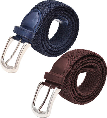 

Pegaso Women Casual Blue, Brown Canvas Belt