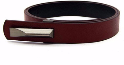 

rjcollection Men Brown Genuine Leather Belt