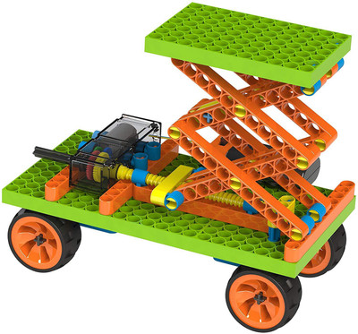 

Jack Royal STEM Artistic, Creativity, Dexterity, Knowledge Development Toy BLIX Kit (BLIX - Power Screw)(Multicolor)