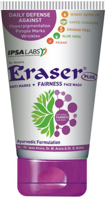 

Eraser Ayurvedic Anti marks plus Fairness Face Wash(60 ml)